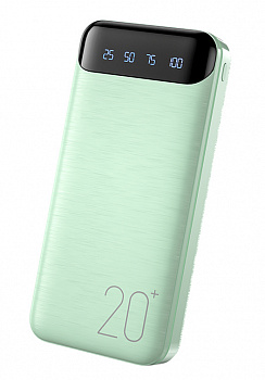 Купить Wekome Minre Series Led Display Power Bank 20000 mah (WP-163) Light Green