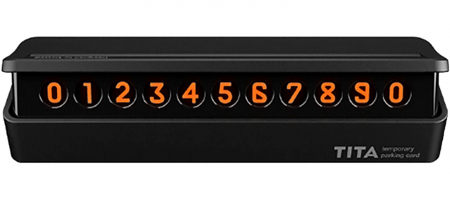 Купить Xiaomi Bcase TITA Temporary Parking Card Black