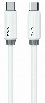 Купить Wekome Fast Data Cable Type-C to Type-C 65W (WDC-28) White