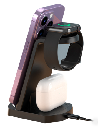 Купить XO 3-in1 Multi-Function Charging Holder (XO-WX035)