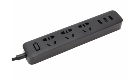 Купить Xiaomi Mi Power Strip 3 Sockets (XMCXB01QM) Black
