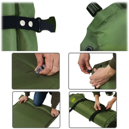 Купить Xiaomi ZaoFeng Outdoor Double 190T Green (192*132*3 cm)