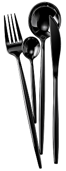 Xiaomi Maison Maxx Modern Flatware Set Black