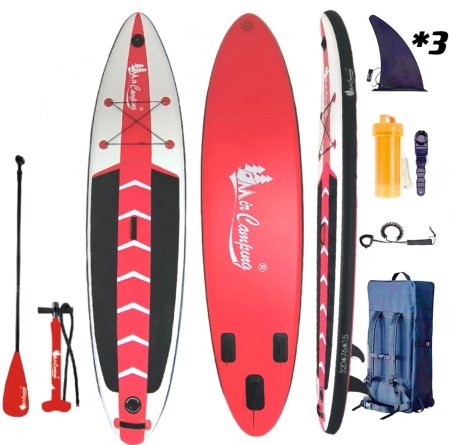 Купить MirCamping Inflatable SUP 320*76*15 CRT-138 Red