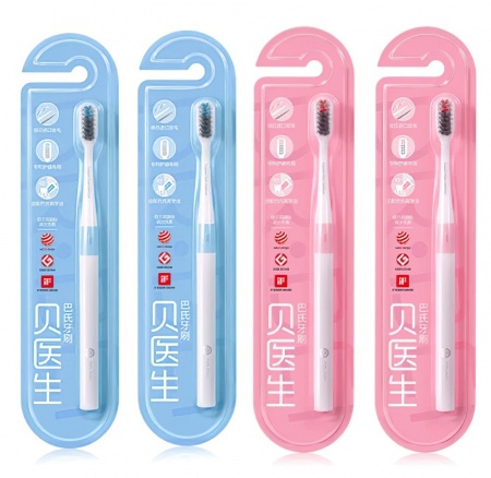 Купить Xiaomi Dr.Bei Bass Method Toothbrush (4 шт.)