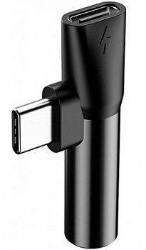 Купить Baseus L41 Type-C (input) for Type-C + 3.5 mm Black (CATL41-S1)