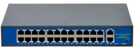 Купить CARCAM Standard 24+2 Uplink Gigabit AI PoE Switch (ССF2420GBLC)