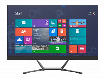 Купить 23.8" IPS FullHD All in One PC Intel Celeron N100 RAM 16GB, SSD 512GB, Win11 Black