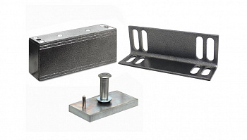 Купить CARCAM М2-400 Электромагнитный замок с уголком (серебряный антик)