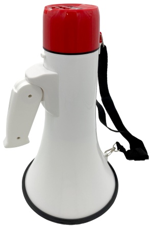 Купить Handheld Megaphone Talk/Rec/Play/Siren/BT/USB/TF/AUX 50W 1500mAh (18ML)