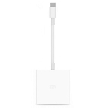 Xiaomi Mi USB-C to HDMI and Gigabit Ethernet Multi-Adapter - White