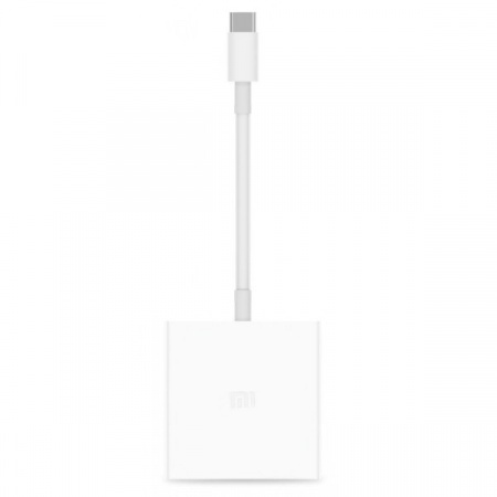 Купить Xiaomi Mi USB-C to HDMI and Gigabit Ethernet Multi-Adapter - White