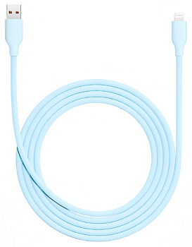 Купить Xiaomi 6A Skin-friendly Silicone Fast Charging Data Cable, 2м (A to C) Blue