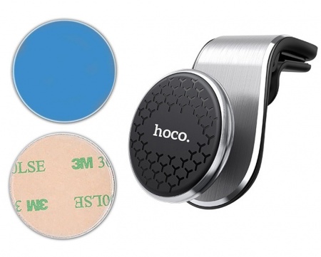 Hoco CA59 Silver Держатель авто магнитный для телефона