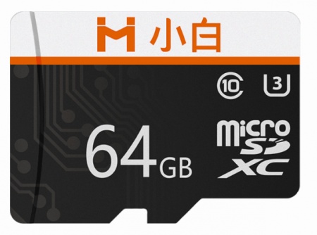 Купить Xiaomi Imilab Xiaobai microSD Class 10 U3 64GB