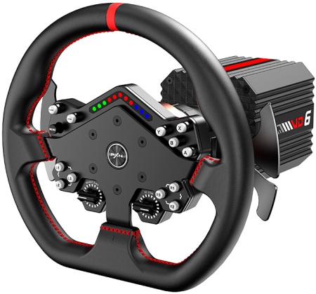 Купить PXN VD6+WDS R2+PDHM III+Z9 Gaming Steering Wheel Bundle