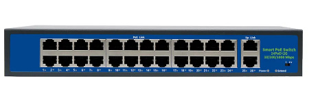 Купить CARCAM Standard 24+2 Uplink Gigabit AI PoE Switch (ССF2420GBLC)