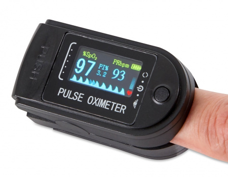 Купить Fingertip Pulse Oximeter Black