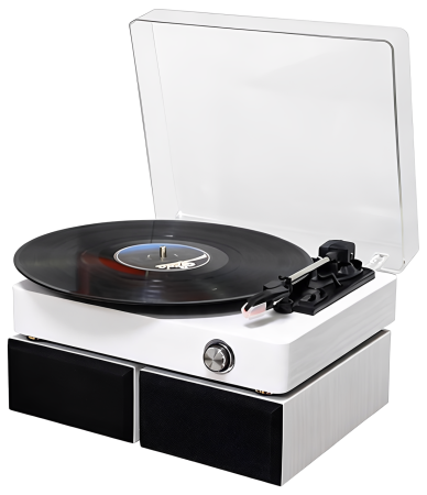 Купить Years Stay Vinyl Record Player (HY-T302) White