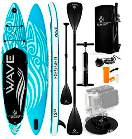 Купить Kesser Inflatable SUP Board 305*75*15 Light Blue