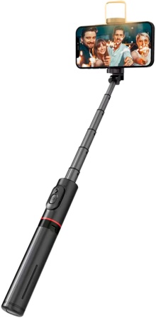 Купить Xiaomi Funsnap 360° Rotatable Light-Filled Selfie Stick (Q12S)