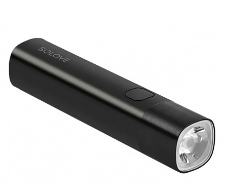 Купить Xiaomi Solove X3S Portable Flashlight Power Bank Black