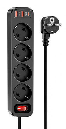 Купить Hoco NS1 Aura 4-Bit PD20W EU / GER Black