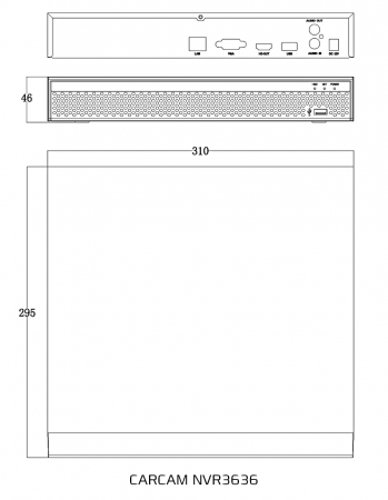 Купить CARCAM NVR3636