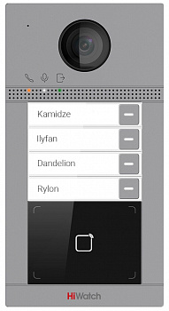 Купить HiWatch VDP-D4214W/Flush