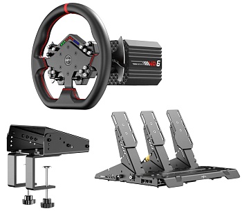 Купить PXN VD6+WDS R2+PDHM III+Z9 Gaming Steering Wheel Bundle