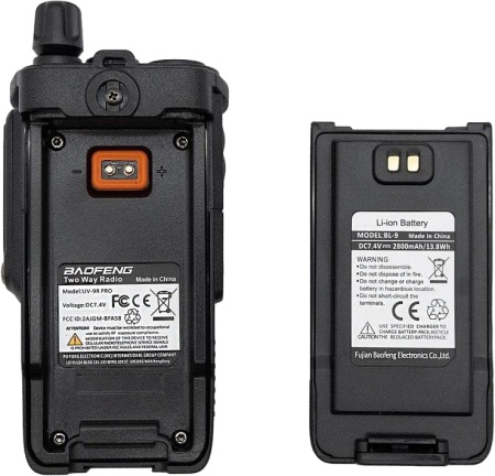 Купить Baofeng UV-9R PRO V2 8W BLACK 