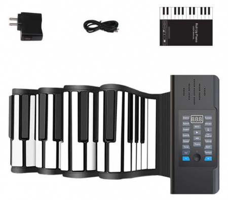 Купить Xiaomi Silicon Flexible Roll Up Piano PD88