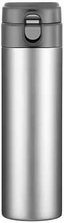 Купить Xiaomi Funjia One Click Pop-Up Mirror Thermos Cup 480ml (FJ-BW027) Gray