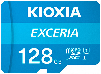 Купить KIOXIA EXCERIA ExtremeSpeed microSDXC UHS-I 128 GB U1 (LMEX1L128GC4)