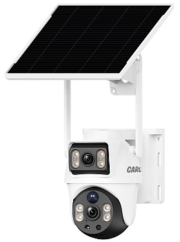 Купить CARCAM 4MP Solar Outdoor PTZ Dual View Camera V380BP9-4G