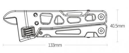 Купить Xiaomi NexTool KT5023 Multifunctional Stainless Steel
