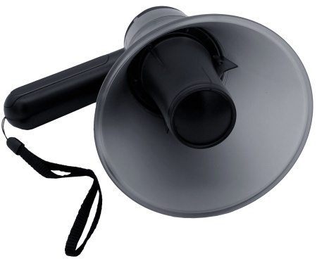 Купить Handheld Megaphone Talk/Rec/Play/Siren/Music/U disk/TF card/Bluetooth 30W 1800mAh (219)