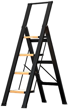 Купить Bafen Midoli 4-Step Household Ladder With Handrails