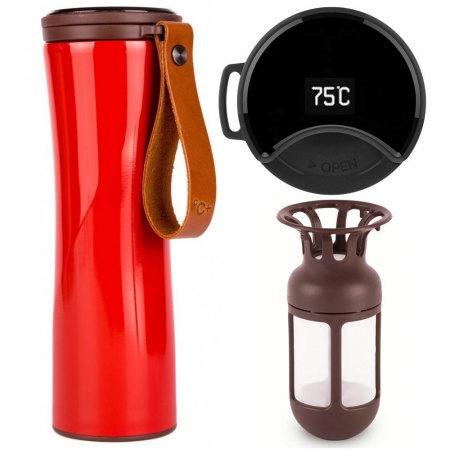 Купить Xiaomi Kiss Kiss Fish Moka Smart Cup Oled 430ml Red