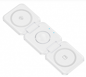 Купить Wekome Folding 3-in-1 Wireless Charger (WP-U174) White