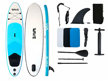 Купить Kesser Inflatable SUP Board 320*78*15 Wave White/Blue