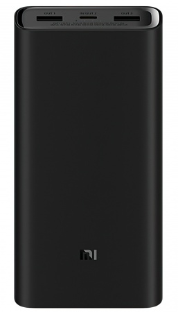 Купить Xiaomi Mi Power Bank 3 Super Flash Charge 20000 mAh Black