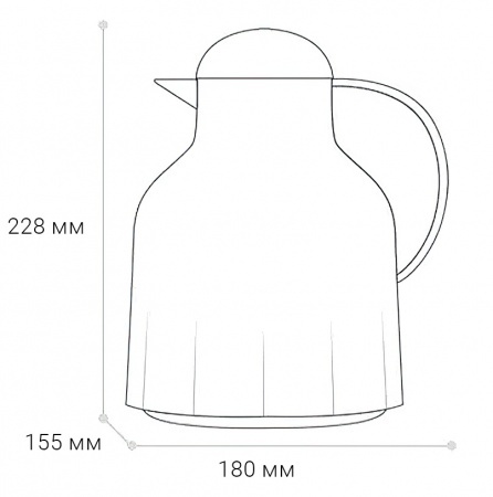 Купить Xiaomi Insulation Pot 1L Green (HO008)