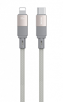 Купить Wekome Magneto Series Magnetic Data Cable Type-C to Lighting 1m 35W (WDC-47) Grey