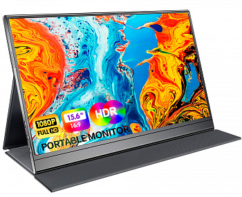 Купить 15.6'' Touch Screen 1080P IPS Portable Gaming Monitor USB-C HDMI for PC Laptop Xbox PS Phone