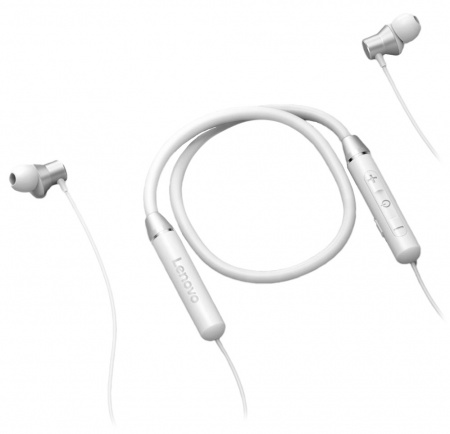 Купить Lenovo Neckband Earphone HE05 White