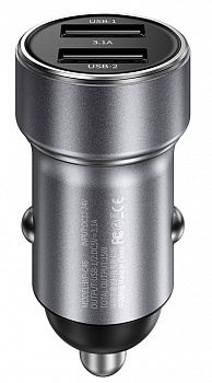 Купить Wekome StarRoad Series Vieyie Dual-USB Car Charger 15W (WP-C46) Silver