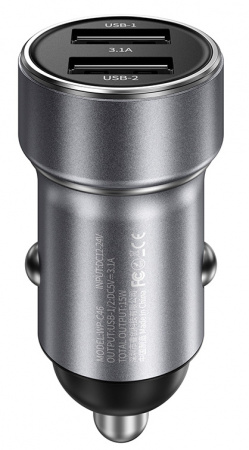 Купить Wekome StarRoad Series Vieyie Dual-USB Car Charger 15W (WP-C46) Silver
