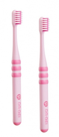 Купить Xiaomi Dr. Bei Toothbrush (2 шт) - Pink