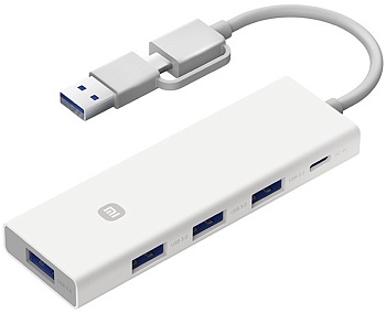 Купить Xiaomi Four-in-One Double-Head Splitter (XMSTFXQ01YM) White